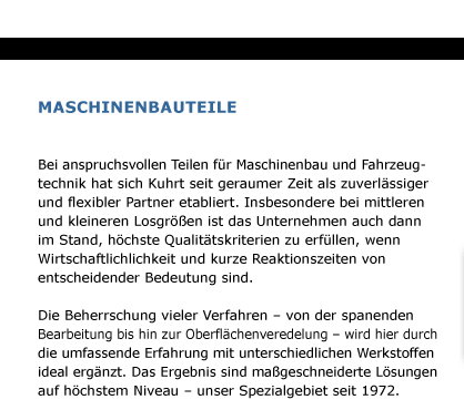 Produktbereiche